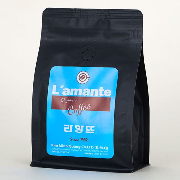 coffee L'amante Organic - Blue Black 500gr