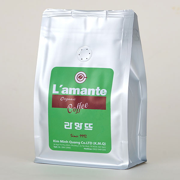 coffee L'amante Organic - Green Silver 250gr
