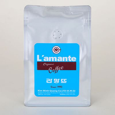 coffee L'amante Organic - Blue Silver 500gr